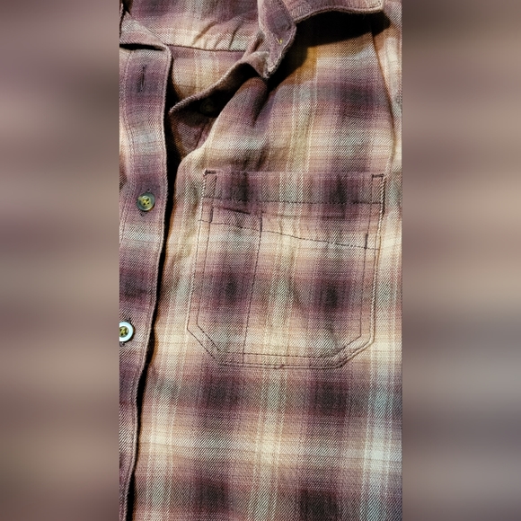 Carhartt Button Up Plaid Shirt NWOT - Picture 4 of 6